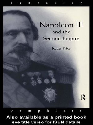 cover image of Napoleon III and the Second Empire